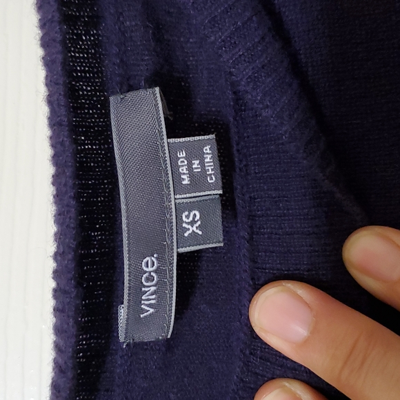 Vince 100% Cashmere Pullover Sweater Size XS - Picture 2 of 9